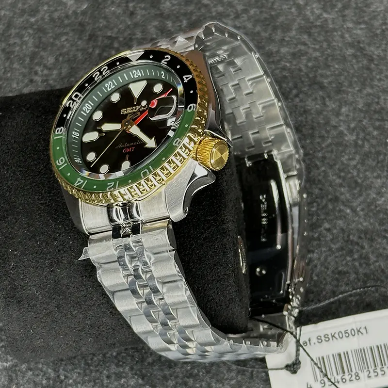 Seiko 5 Sports Forest Green Sunrise Dial Limited Edition Men’s Watch- SSK050K1